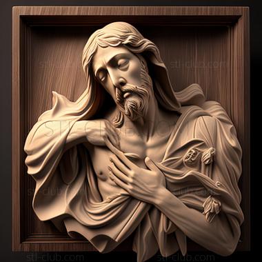 3D model st jesus (STL)